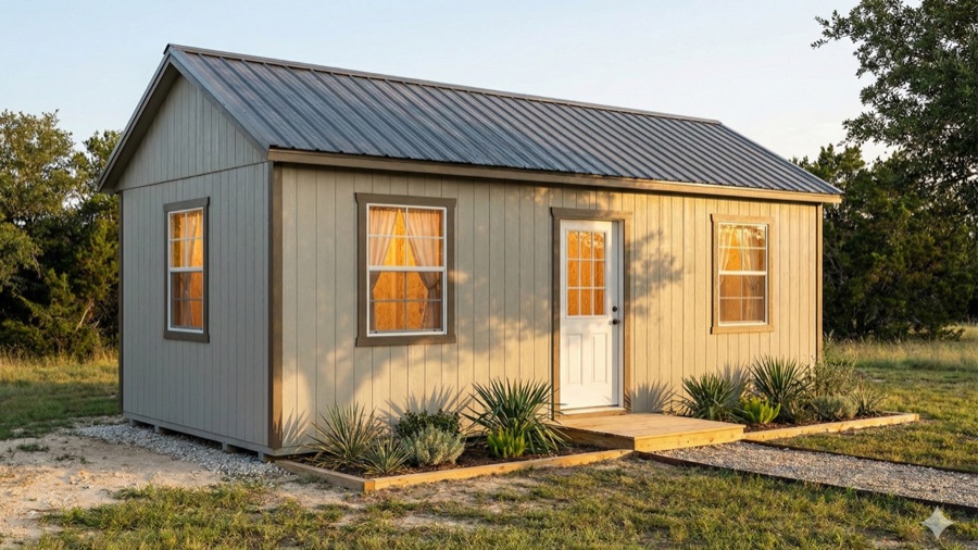 Elkhart 12x24 cabin shell